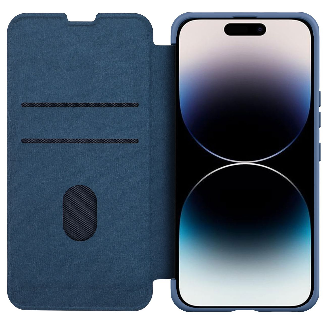 Nillkin Qin Cloth Pro Apple iPhone 14 Pro blue