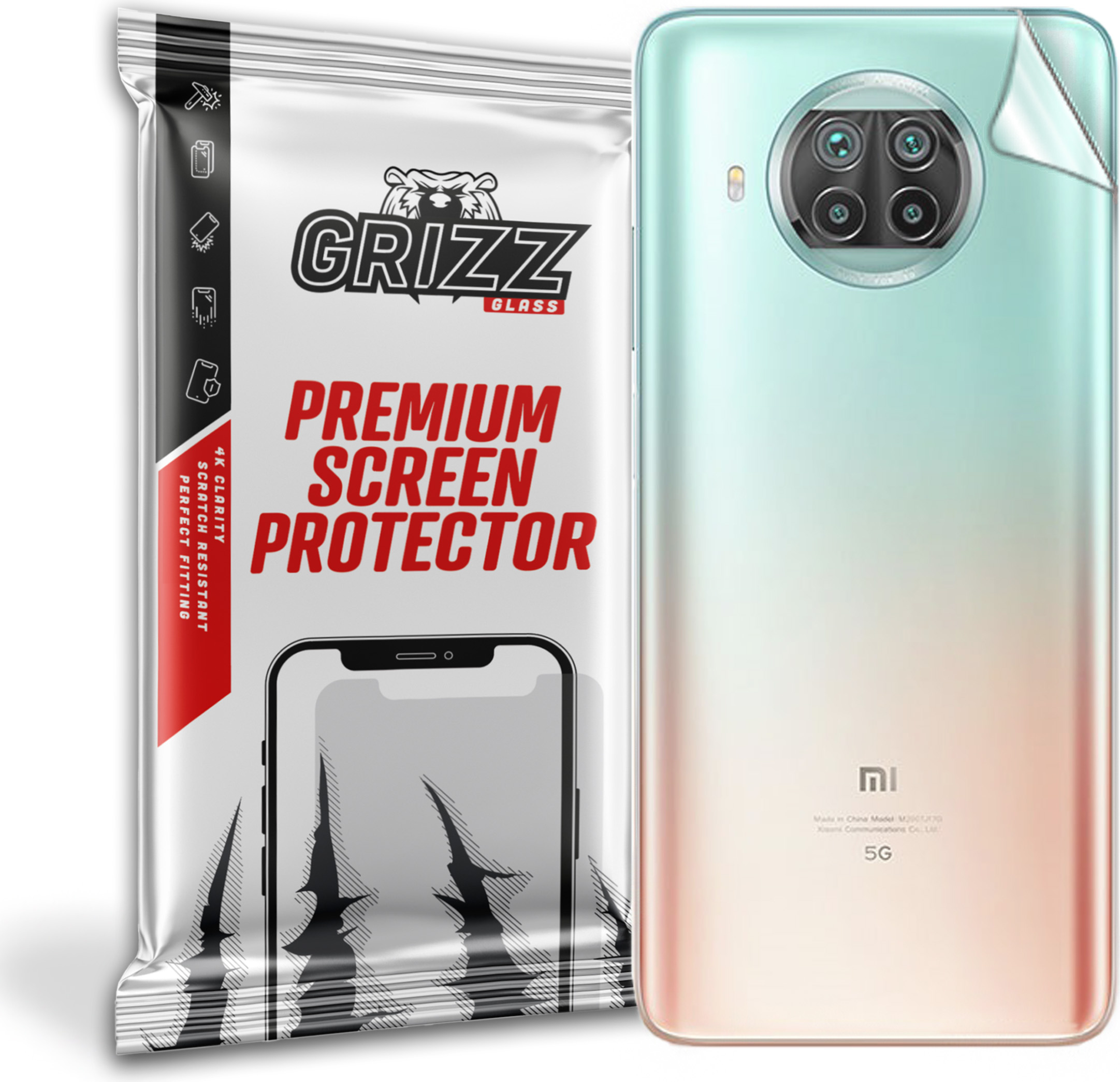 GrizzGlass SatinSkin Xiaomi Mi 10T Lite