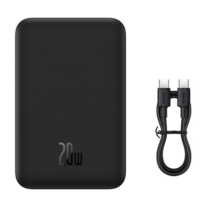 Baseus Magnetic Mini Powerbank 20000mAh 20W (black)