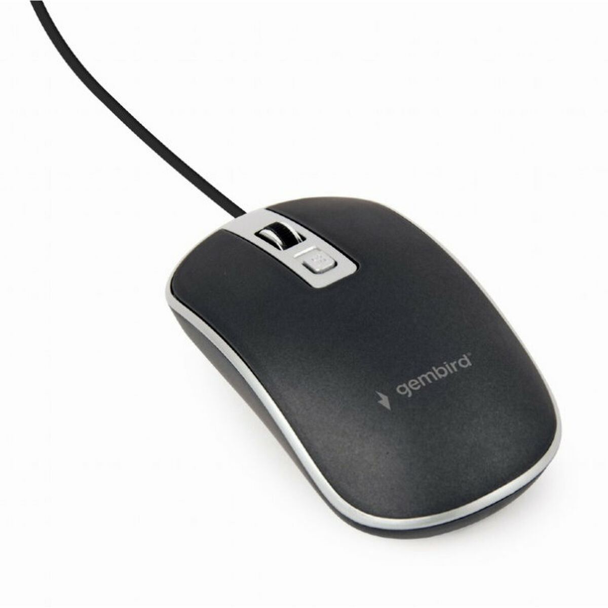 Mouse with Cable and Optical Sensor GEMBIRD MUS-4B-06-BS 1200 DPI (1 Unit)