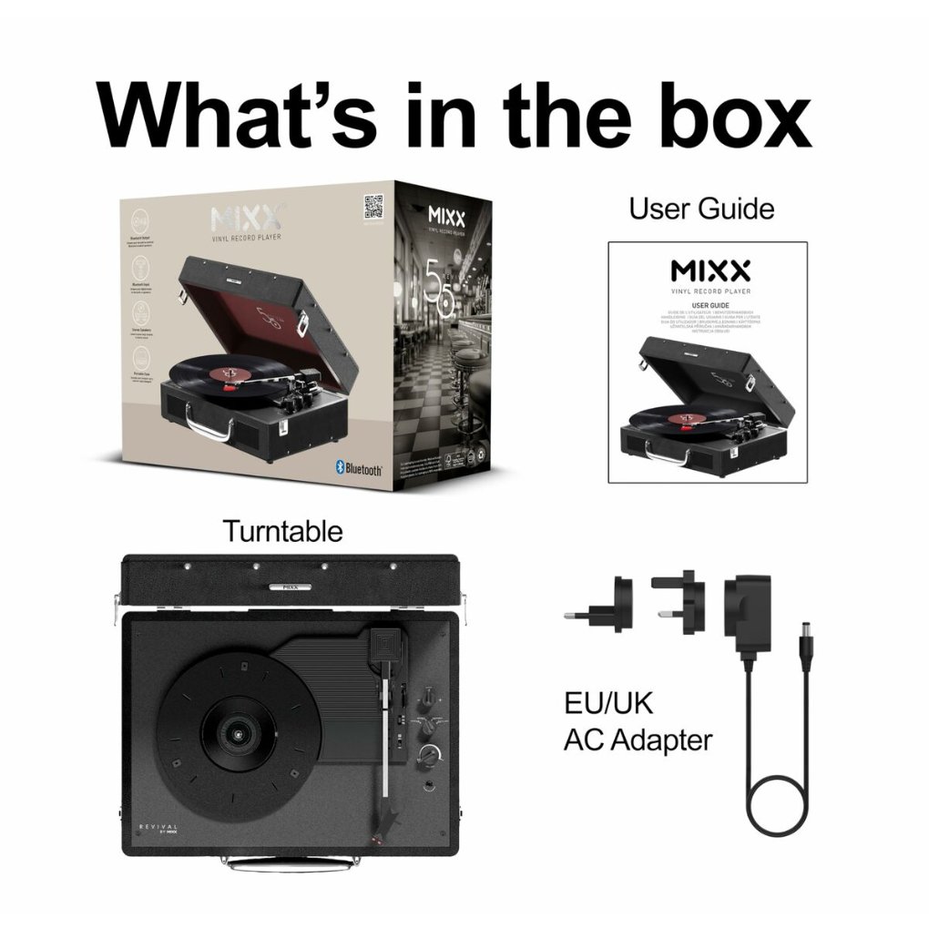 Record Player Mixx Audio Blue Record Player Mixx Audio Blue