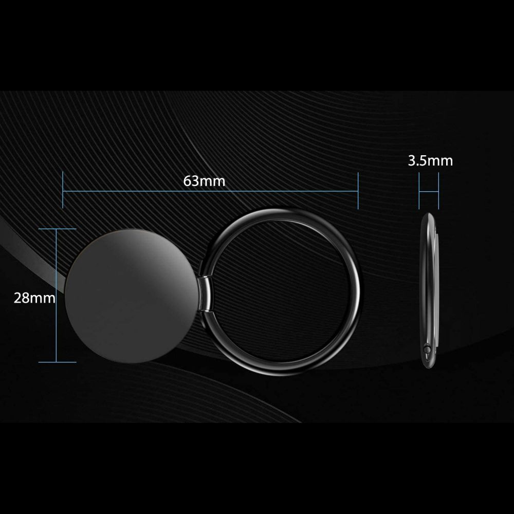 Tech-protect Magnetic Phone Ring Black