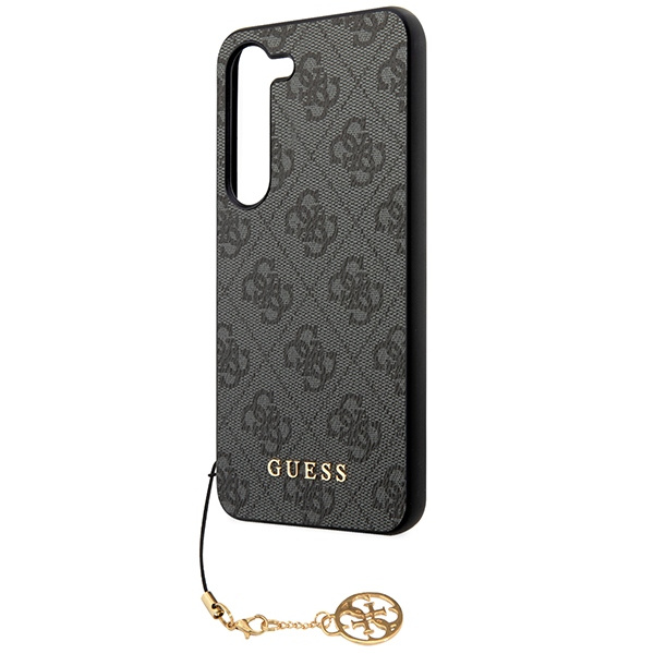 Guess GUHCSA35GF4GGR Samsung Galaxy A35 hardcase 4G Charms Collection black