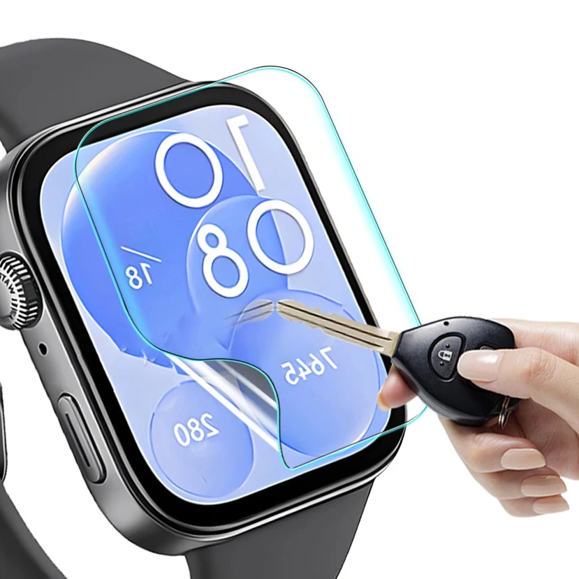 Bizon Glass Watch Hydrogel Huawei Watch Fit 3 [2 PACK]