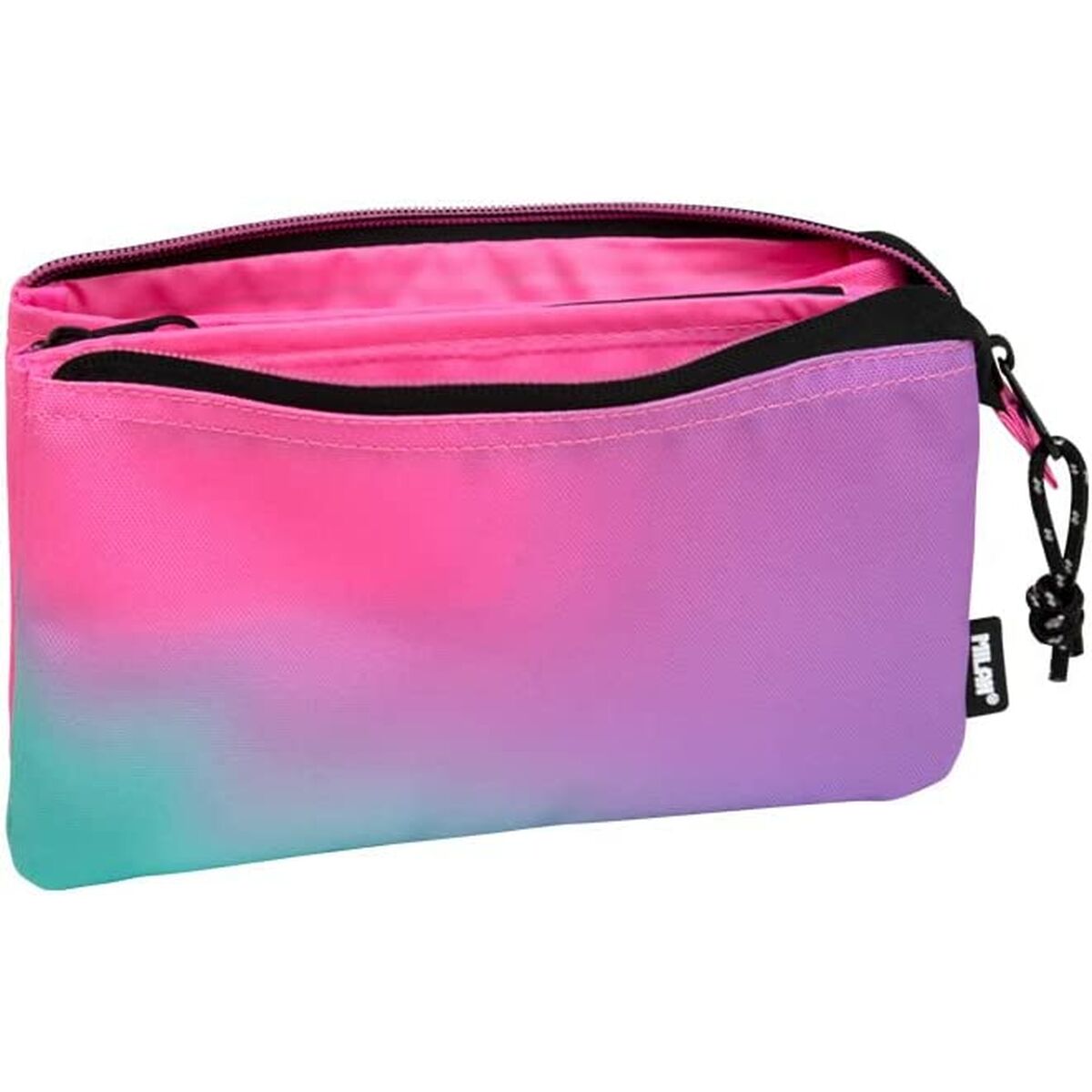 Holdall Milan Sunset 5 compartments Pink (22 x 12 x 4 cm)