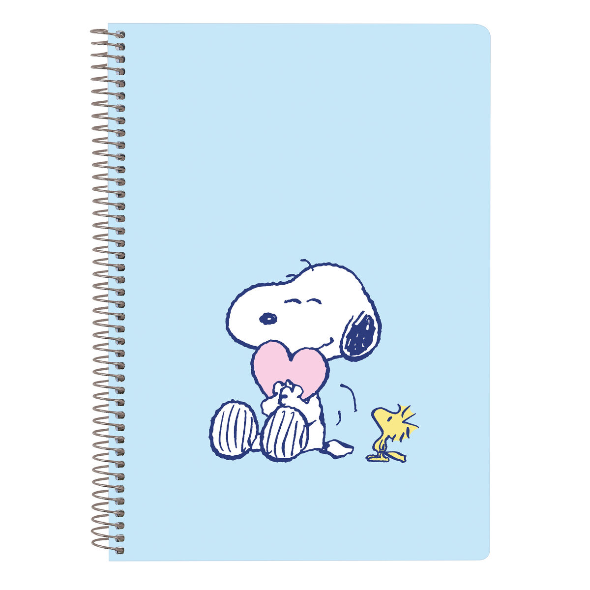 Notebook Snoopy Love Blue A5 80 Sheets