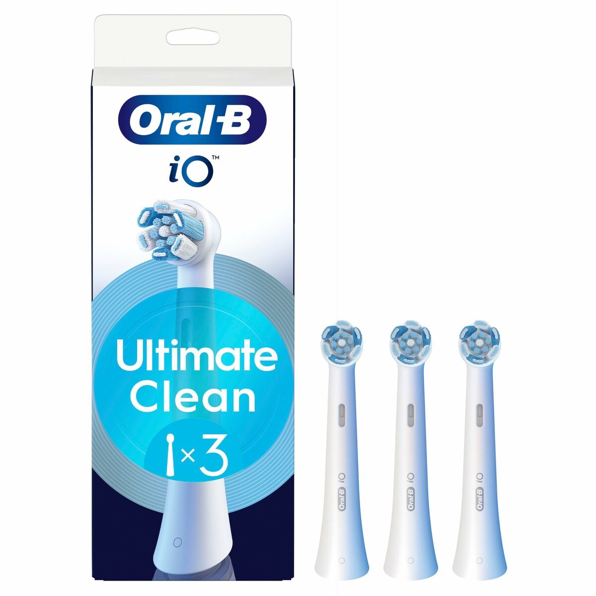 Replacement Head Oral-B IO RBCWF-3 3UD White