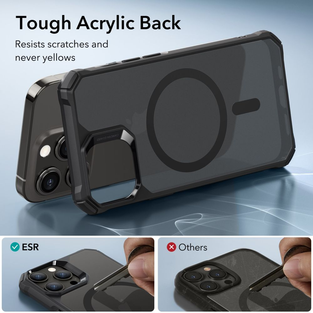 ESR Air Armor Halolock MagSafe Apple iPhone 15 Pro Frosted Black
