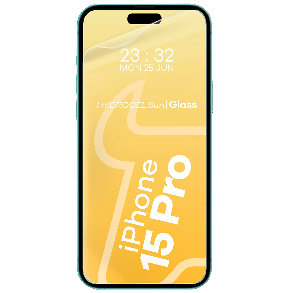 Bizon Glass Hydrogel Sun Apple iPhone 15 Pro [2 PACK]