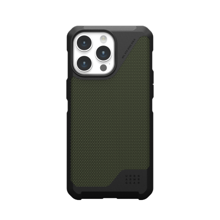 UAG Urban Armor Gear Metropolis LT MagSafe Apple iPhone 15 Pro Max (kevlar olive)