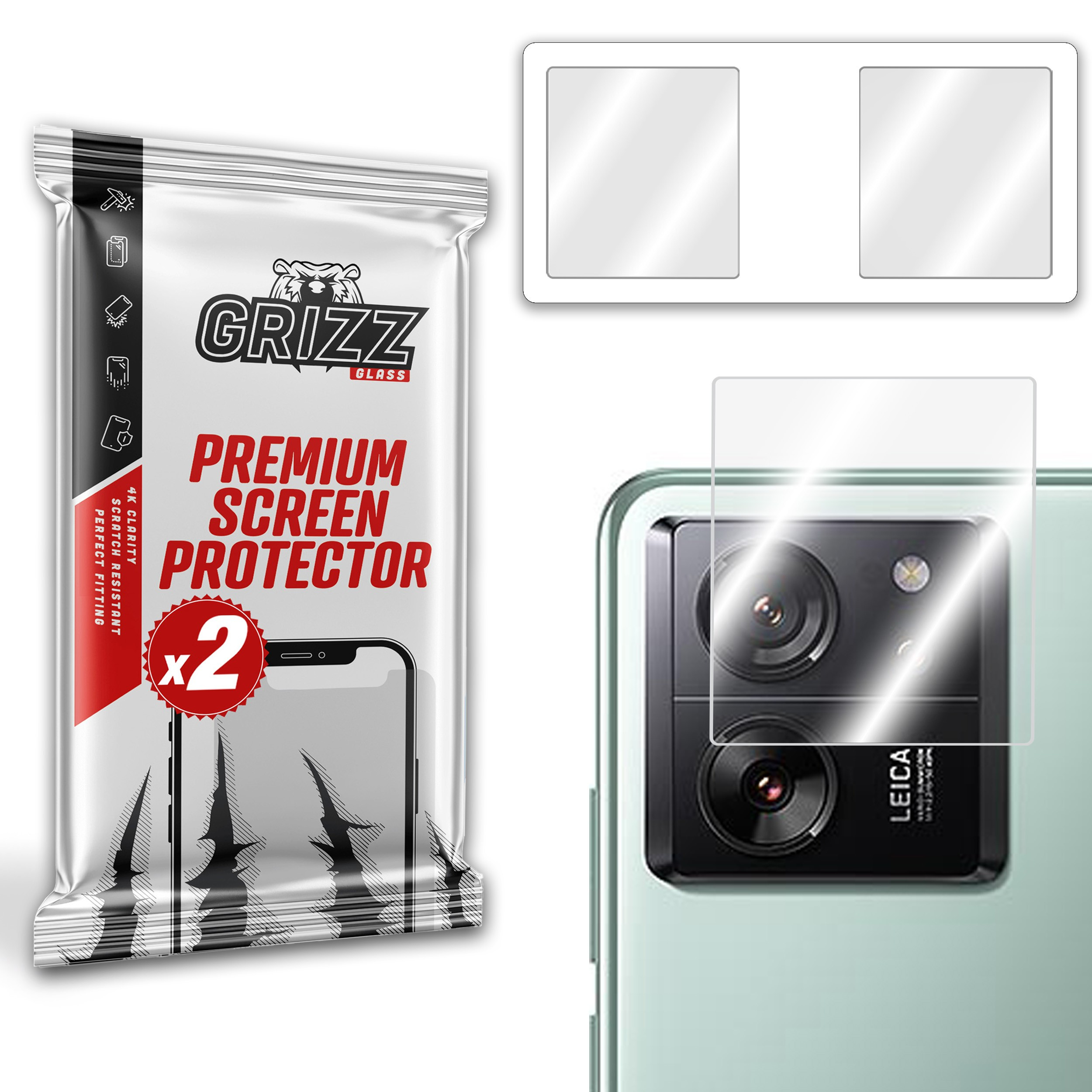 GrizzGlass HybridGlass Camera Xiaomi 13T