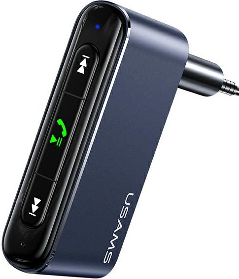 USAMS Adapter audio Bluetooth 5.0 - jack 3.5mm grey SJ519JSQ01 (US-SJ519)