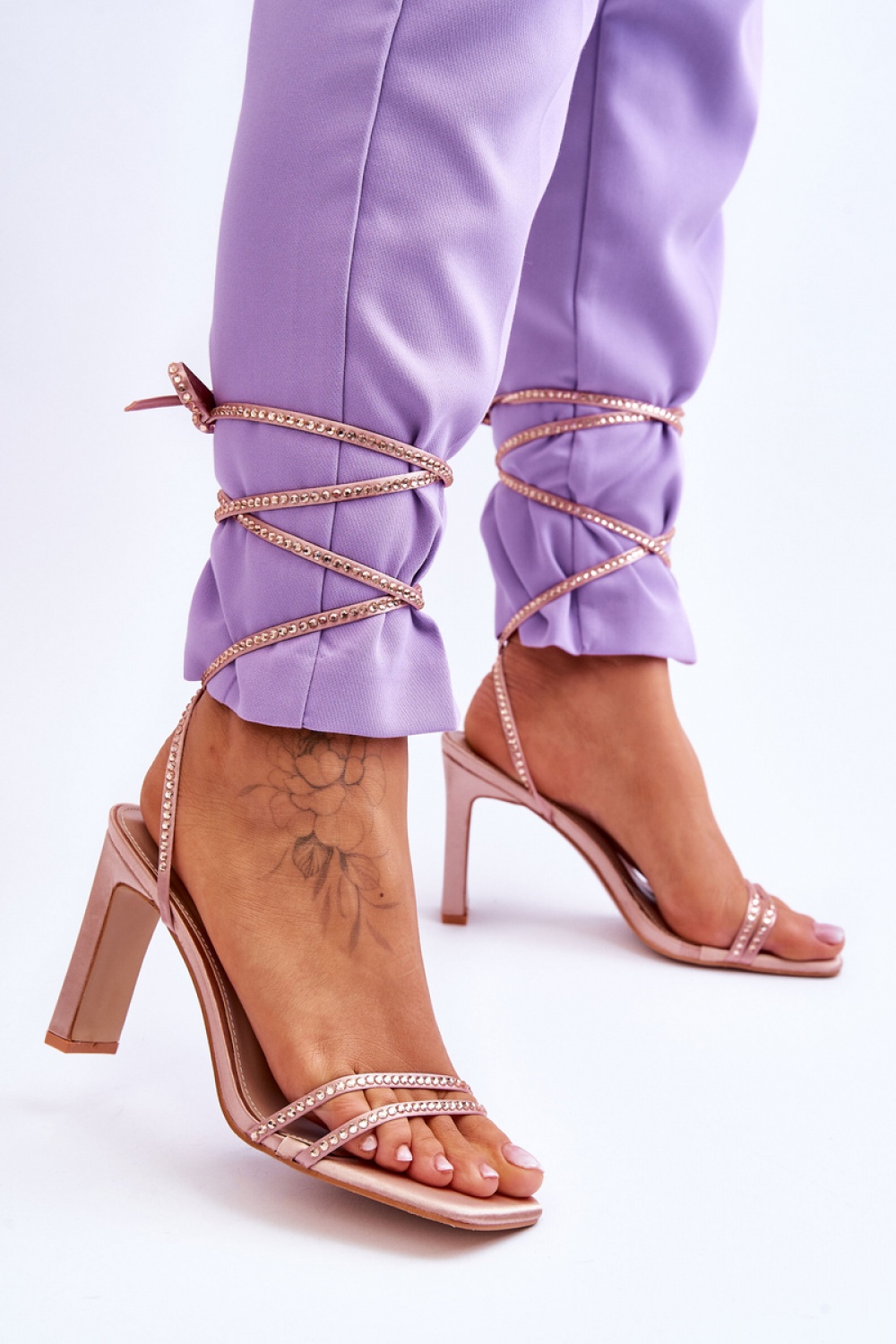 Strappy sandals model 179622 Step in style  beige