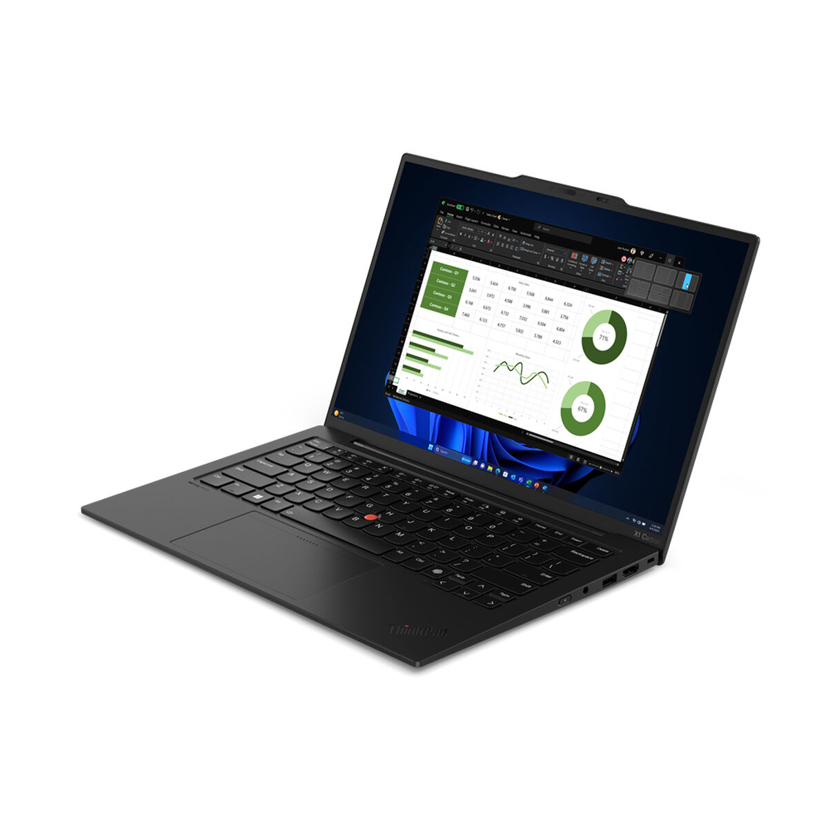 Laptop Lenovo ThinkPad X1 21KC006JSP 14" Intel Core Ultra 7 155u 16 GB RAM 512 GB SSD Spanish Qwerty Laptop Lenovo ThinkPad X1 21KC006JSP 14" Intel Core Ultra 7 155u 16 GB RAM 512 GB SSD Spanish Qwerty