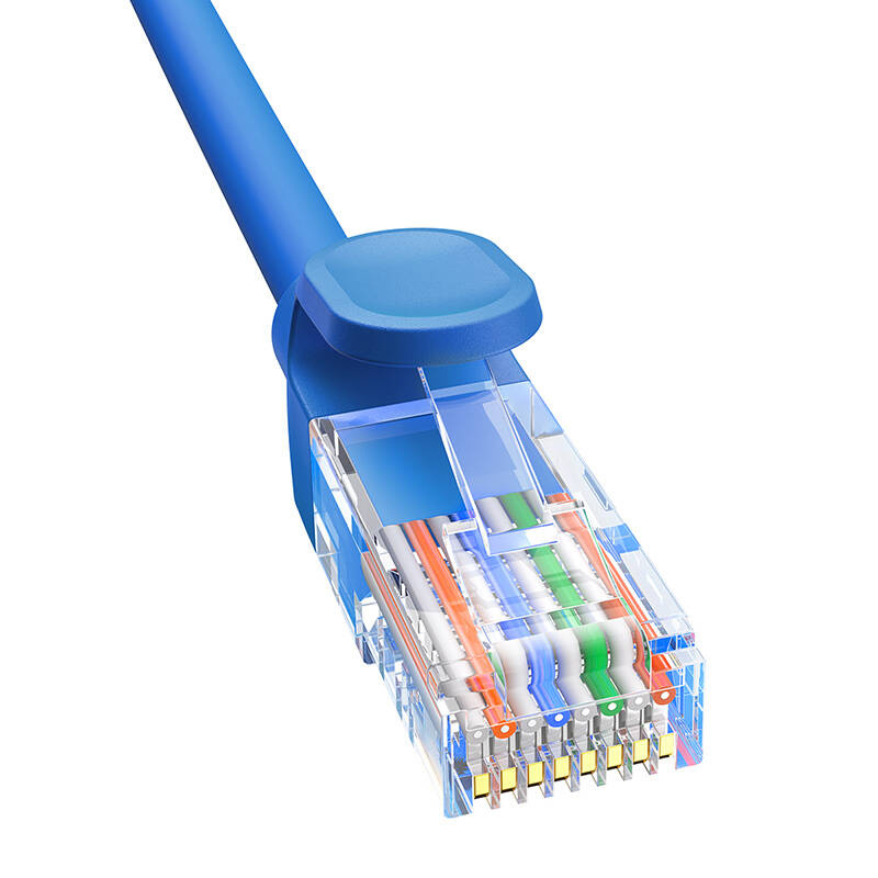 Baseus Ethernet RJ45 Cat.6 1000Mbps network cable 5m (blue)