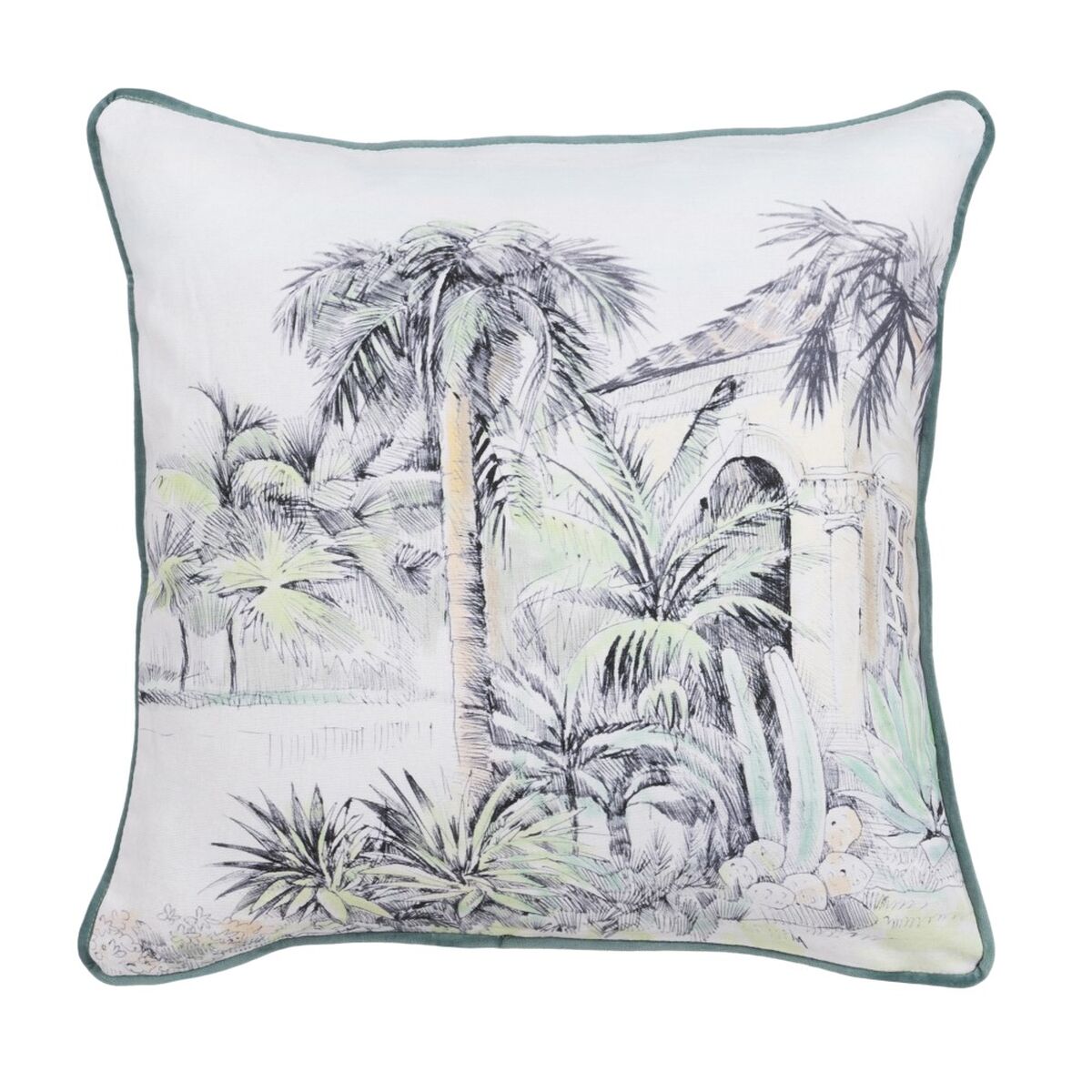 Cushion Palms 45 x 45 cm 100% cotton