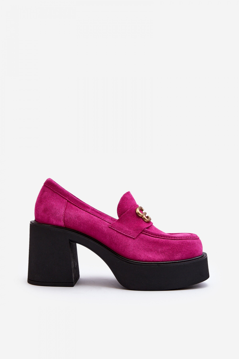  Heeled low shoes model 192917 Step in style  pink