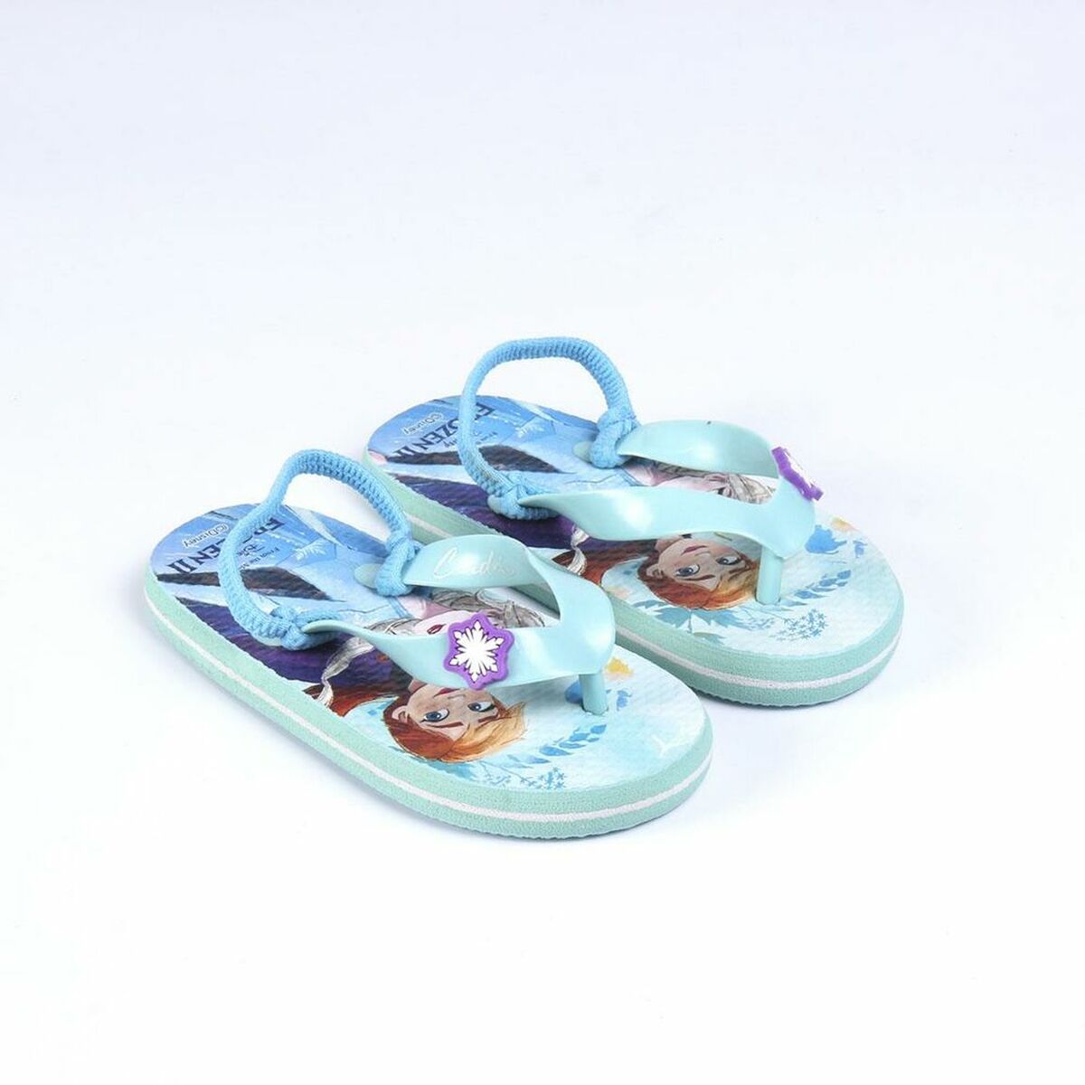 Flip Flops for Children Frozen Blue