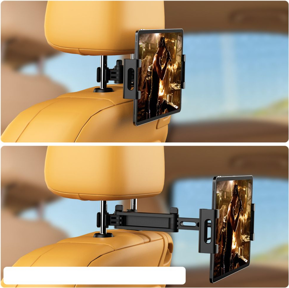 Tech-Protect Stretchable Headrest Car Mount Black
