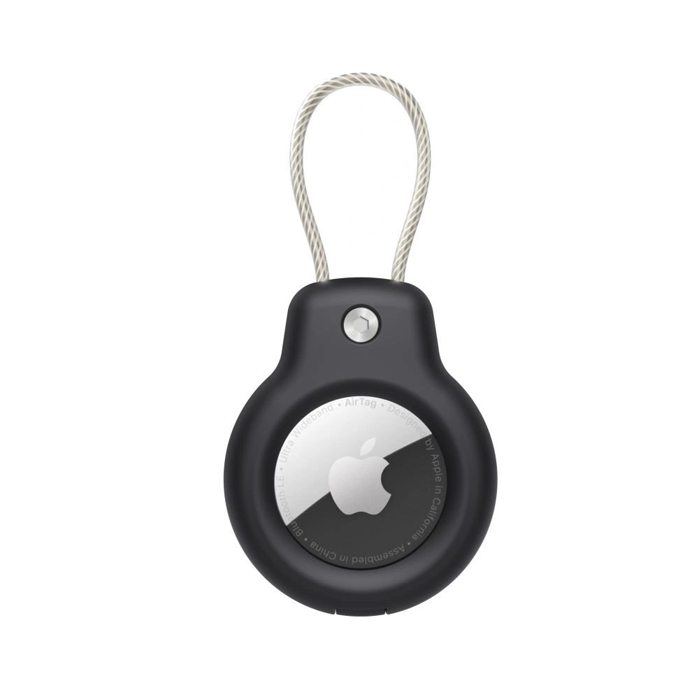 Tech-Protect Rough Vein Apple Airtag Black [2 PACK]