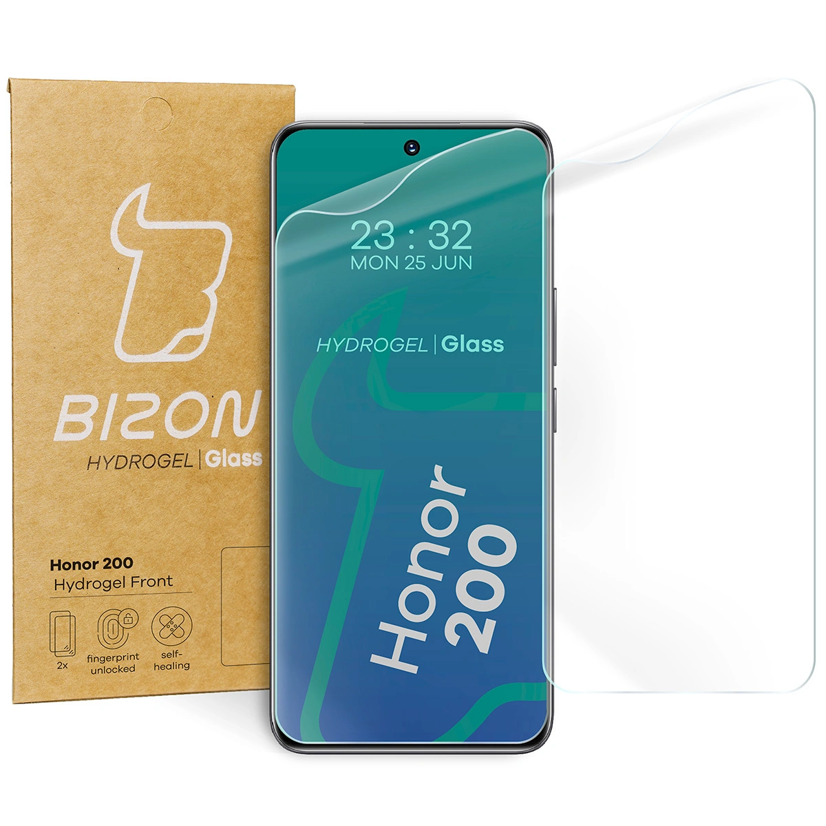 Bizon Glass Hydrogel Front Honor 200 [2 PACK]