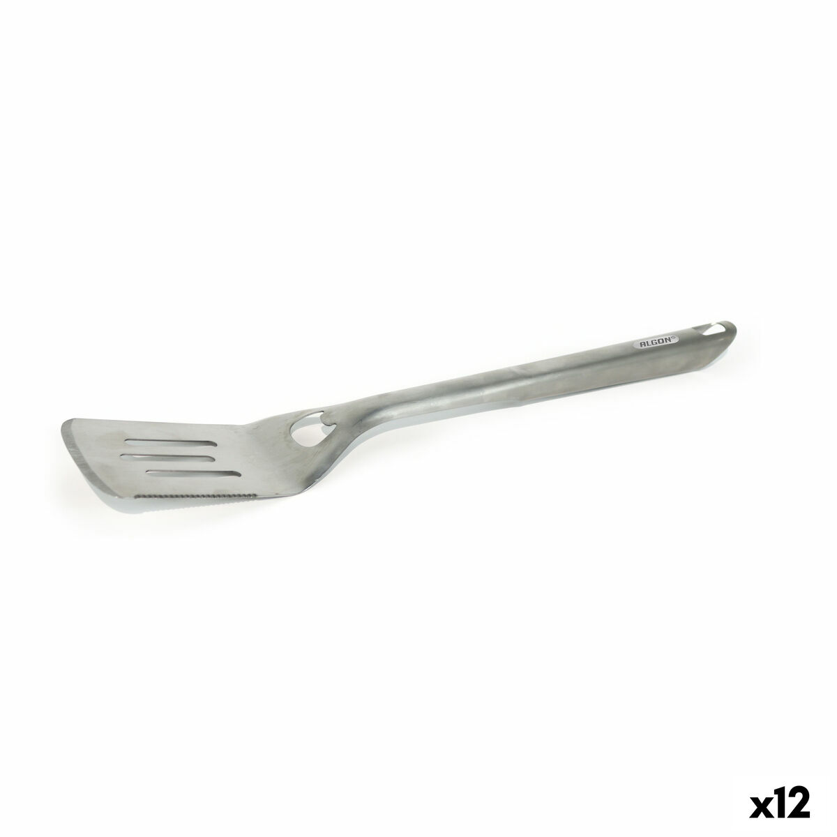 Barbecue Spatula Algon Steel (12 Units)