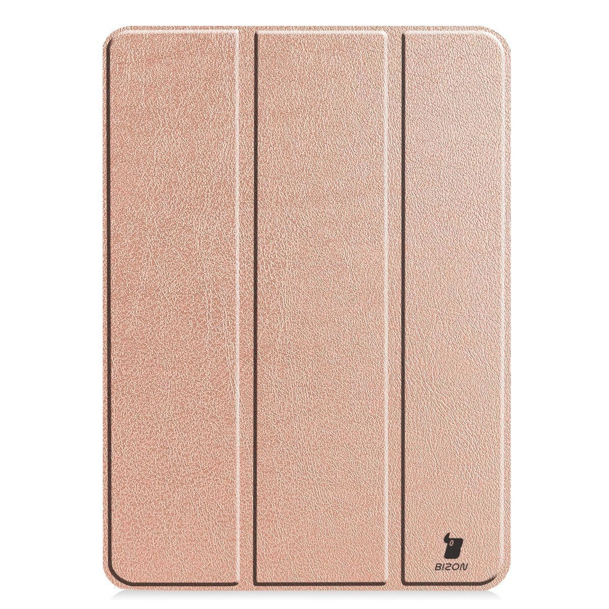 Bizon Case Tab Croc Apple iPad Pro 13" 7 gen. 2024 rose gold