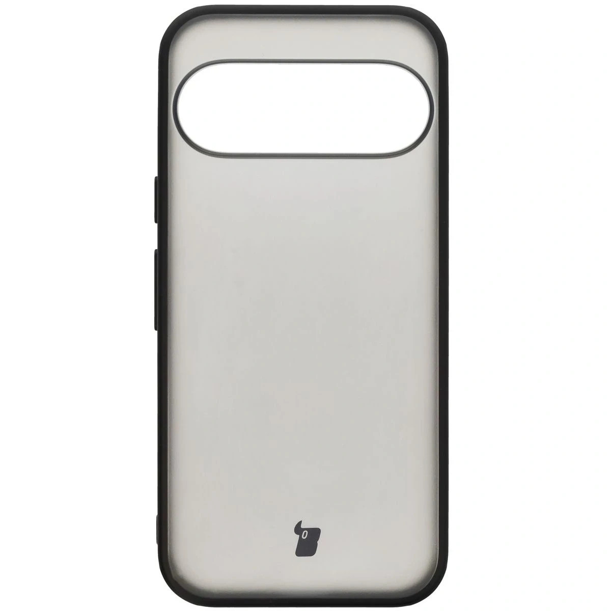 Etui + szkło hartowane Bizon Angelo Pack do Google Pixel 10 / 10 Pro, przydymione z czarną ramką