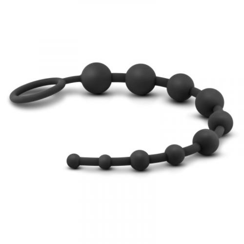 Anal Adventures Platinum - Silicone Anal Beads