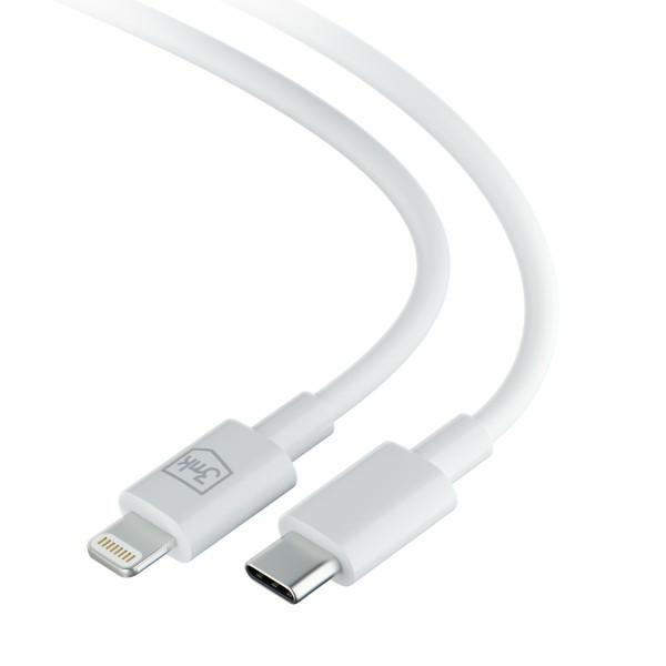 3MK cable Hyper USB-C / Lightning 20W 1.2m white