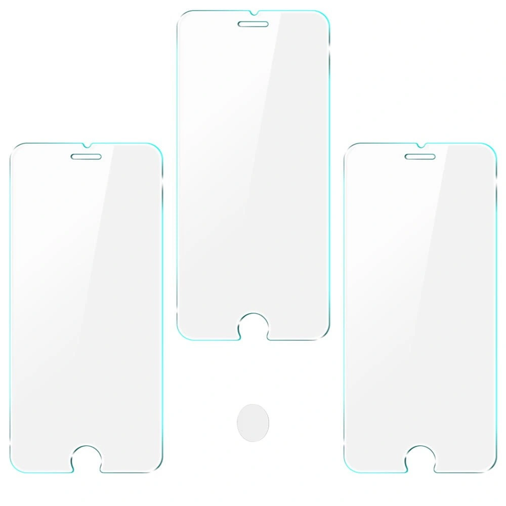 Bizon Glass Clear tempered glass - 3 pcs. + lens glass Apple iPhone SE 2022/2020 8/7