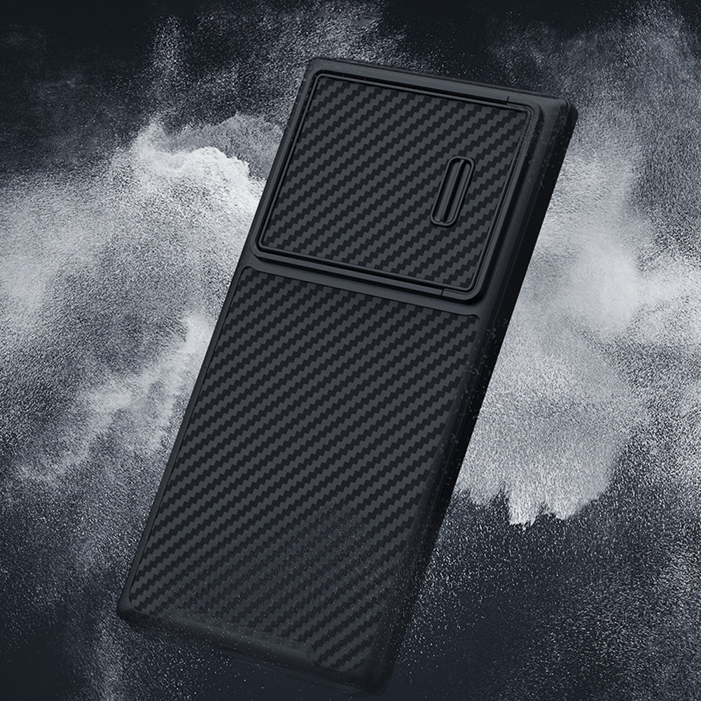 Case Nillkin Synthetic Fiber S Samsung Galaxy S23 Ultra black