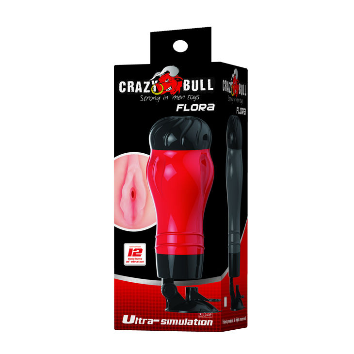 CRAZY BULL - FLORA SUCTION MASTURBATOR PUSSY