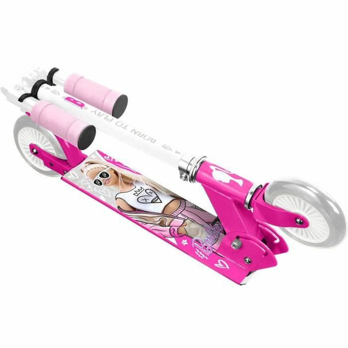 Scooter Stamp Barbie Pink