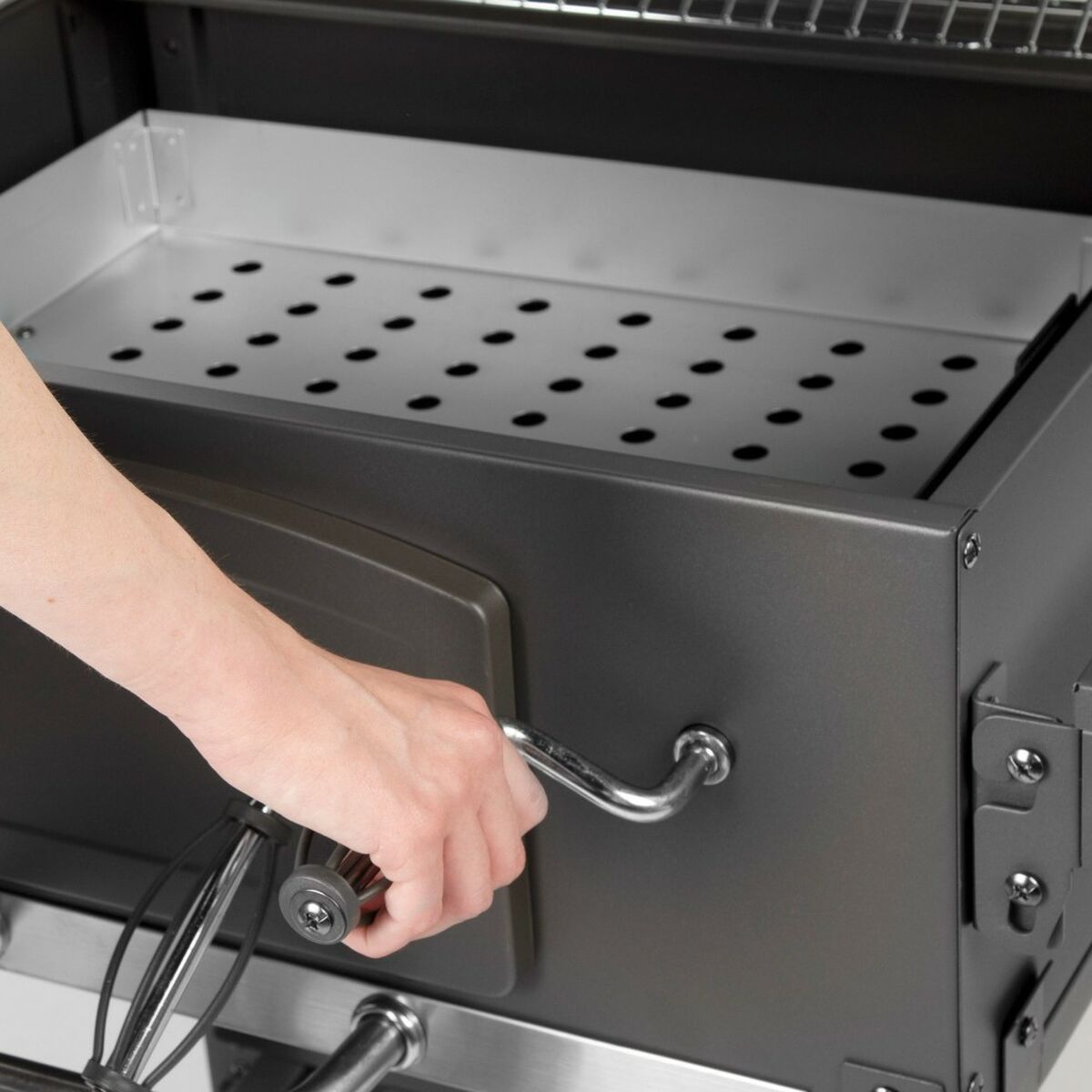 Coal Barbecue with Cover and Wheels Aktive 102 x 65 x 104 cm