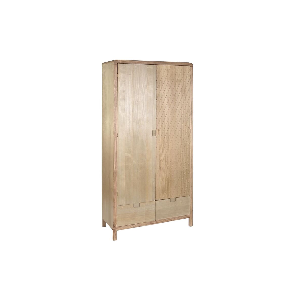 Cupboard DKD Home Decor Natural Pinewood MDF Wood 90 x 40 x 180 cm