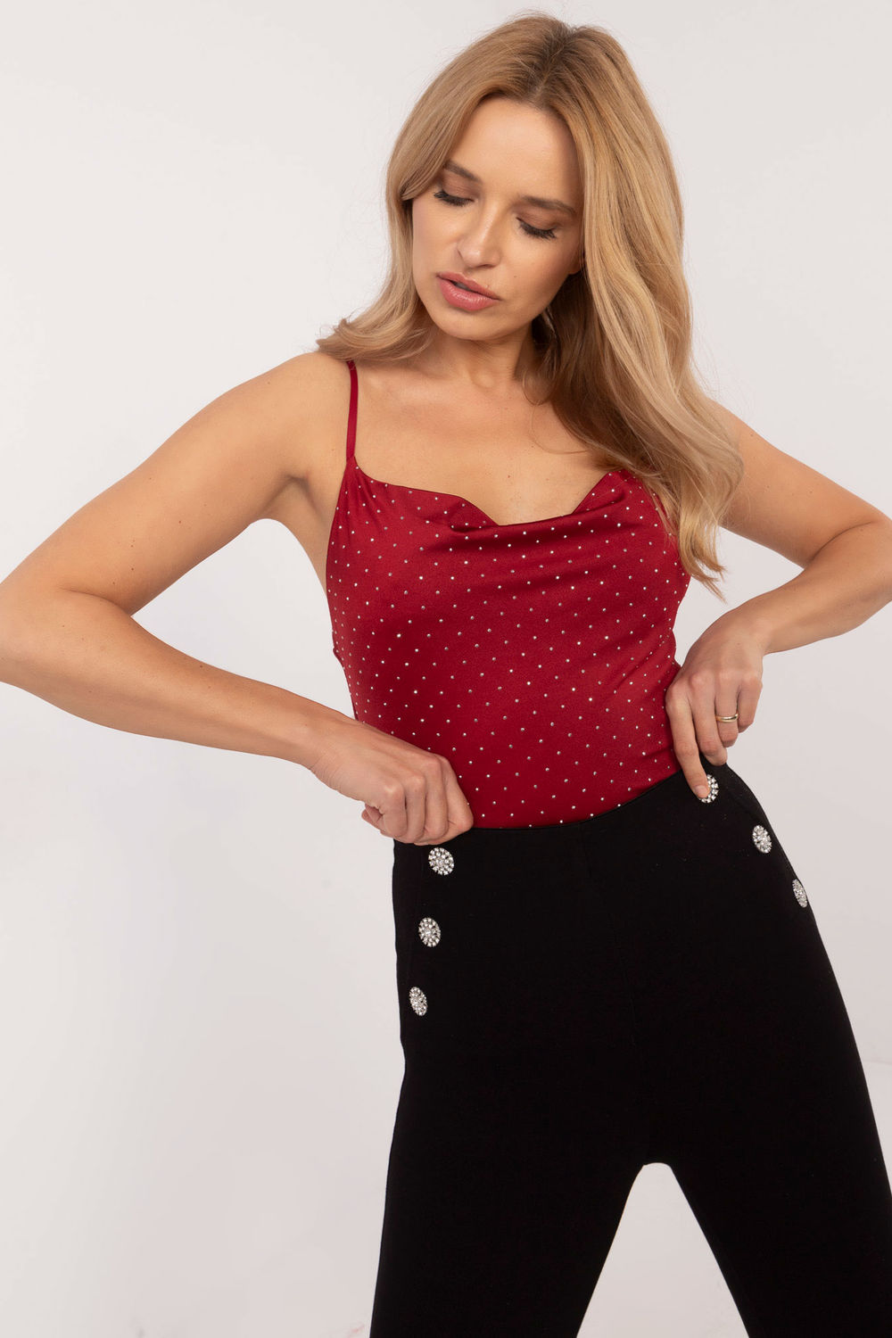  Top model 203346 Italy Moda  red
