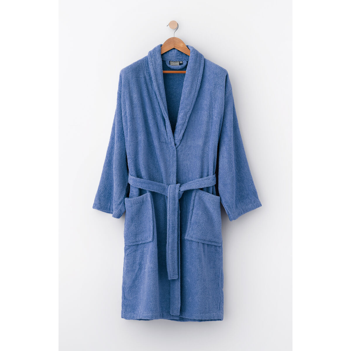 Dressing Gown Paduana Blue 450 g/m² 100% cotton