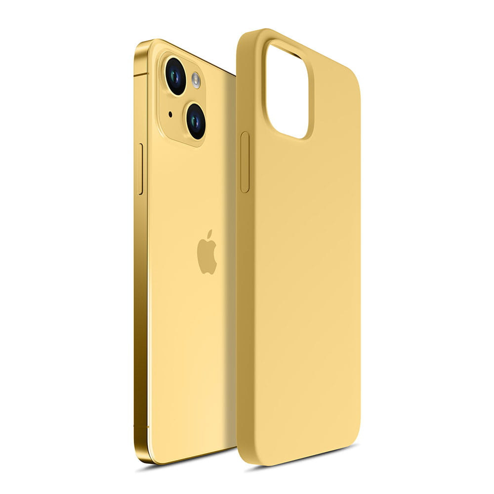3MK Hardy Case Apple iPhone 15 Plus / 14 Plus MagSafe yellow