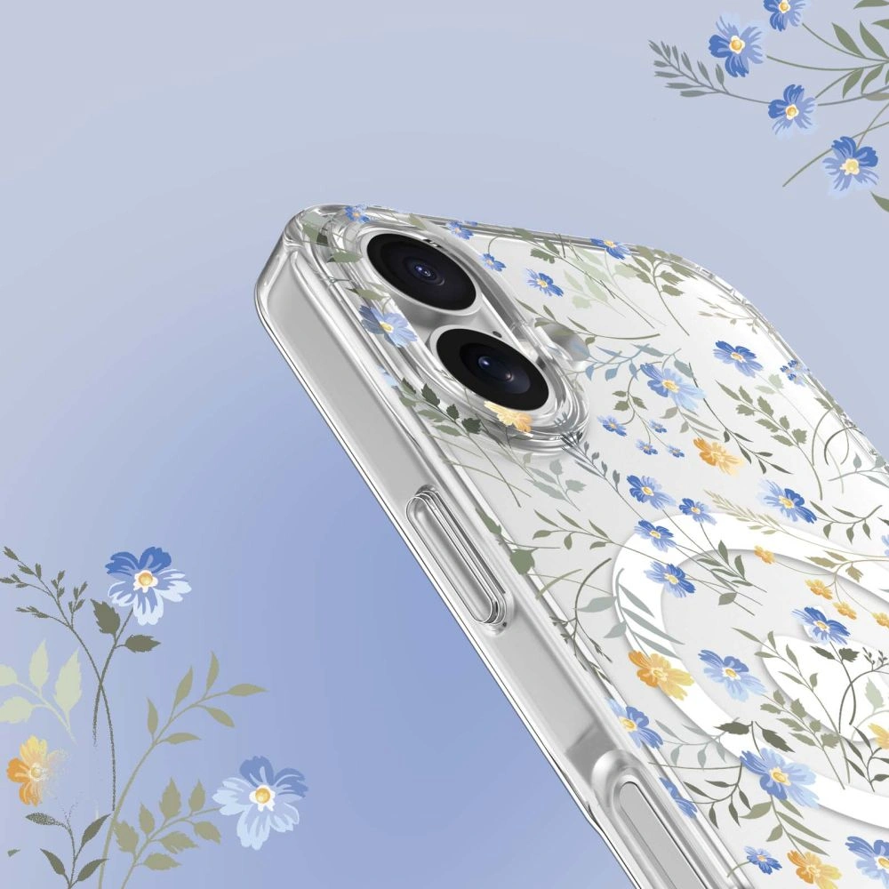 Case Tech-Protect Magmood MagSafe Apple iPhone 16 Spring Flowers
