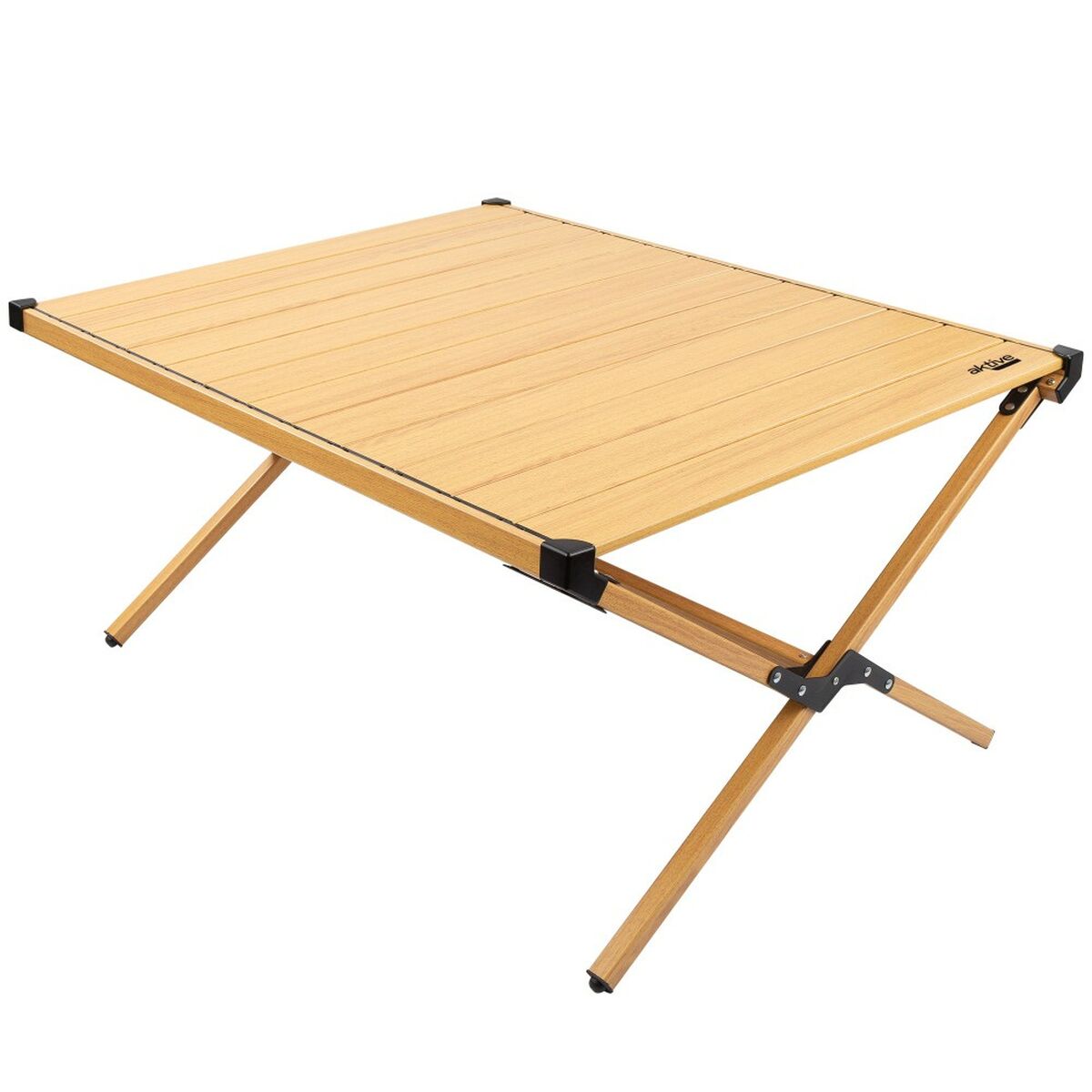 Folding Table Aktive Glamping Sabana Aluminium Soil 88,5 x 43 x 70,5 cm