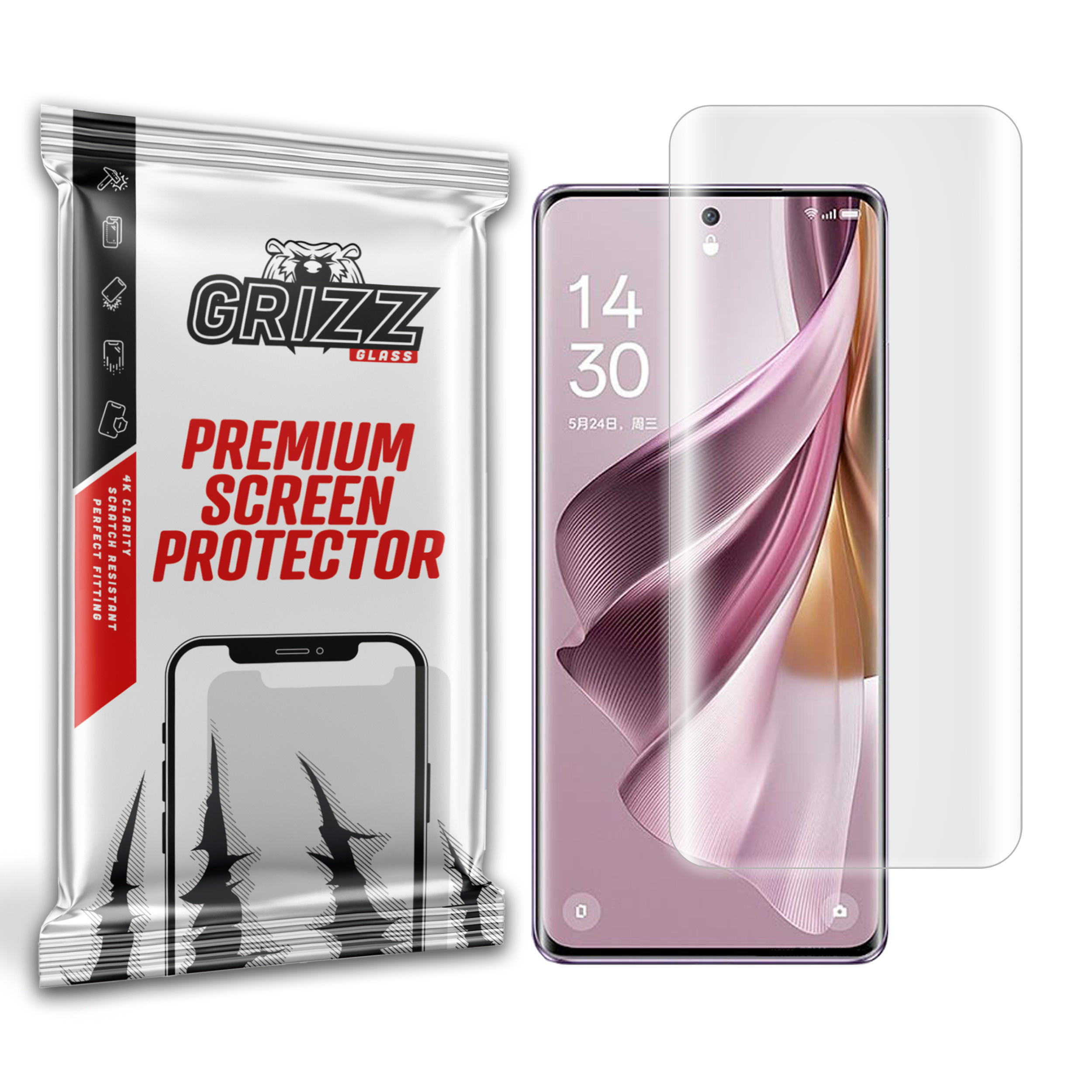GrizzGlass Hydrofilm Oppo Reno10 Pro+