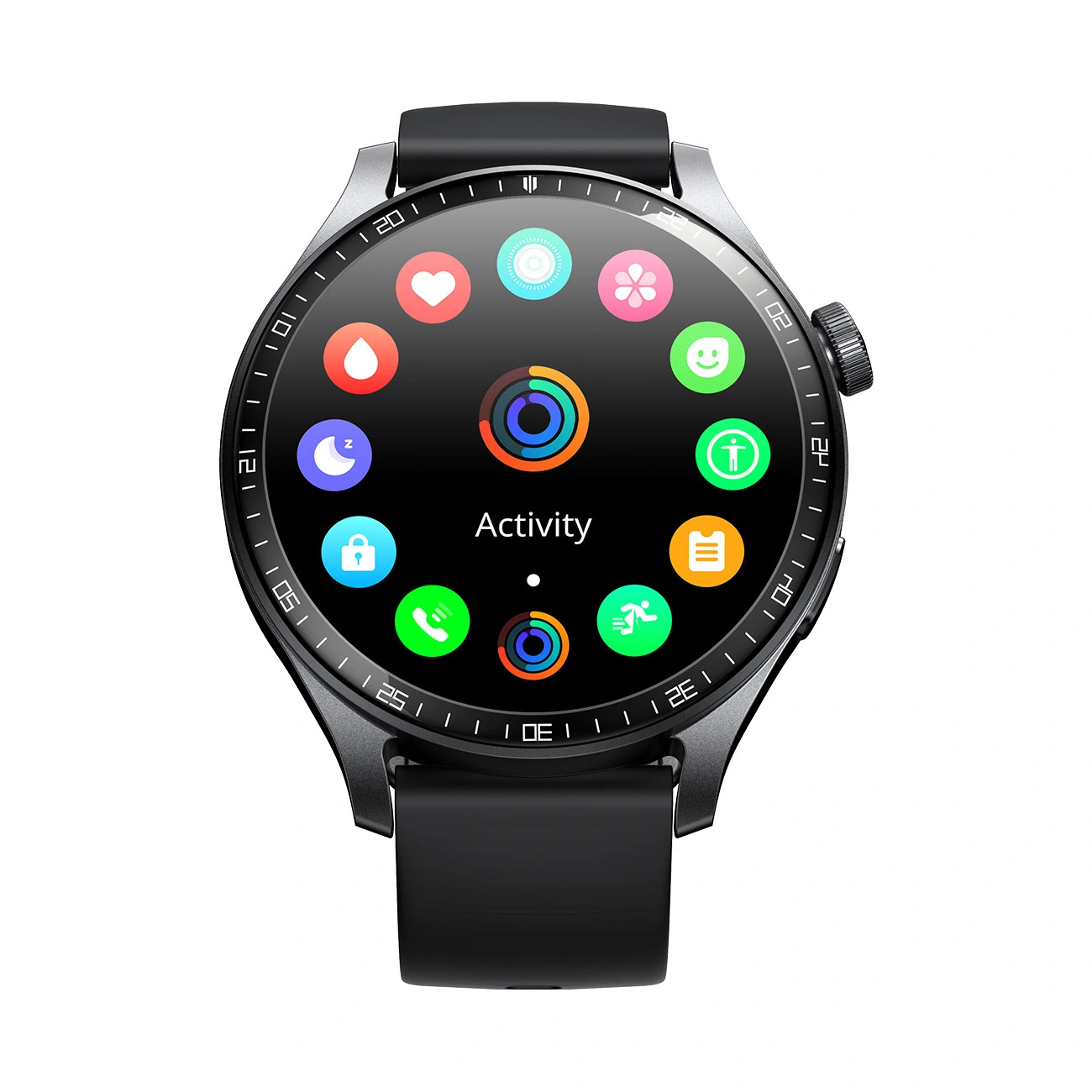 Joyroom Classic Series JR-FC2 Pro smartwatch with call answering function dark grey