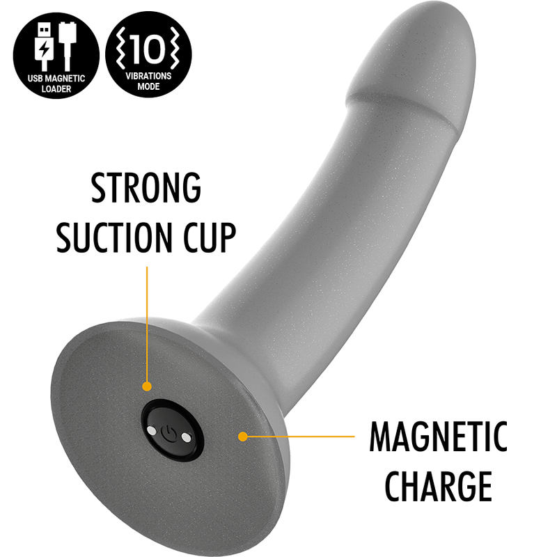 MYTHOLOGY RUNE MAJESTIC DILDO S - VIBRATOR WATCHME WIRELESS TECHNOLOGY COMPATIBLE