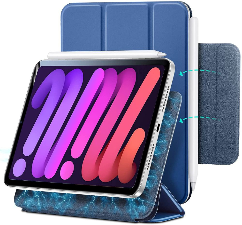 ESR Rebound Magnetic Apple iPad mini 6 2021 / iPad mini 8.3" 2024 7gen Navy Blue