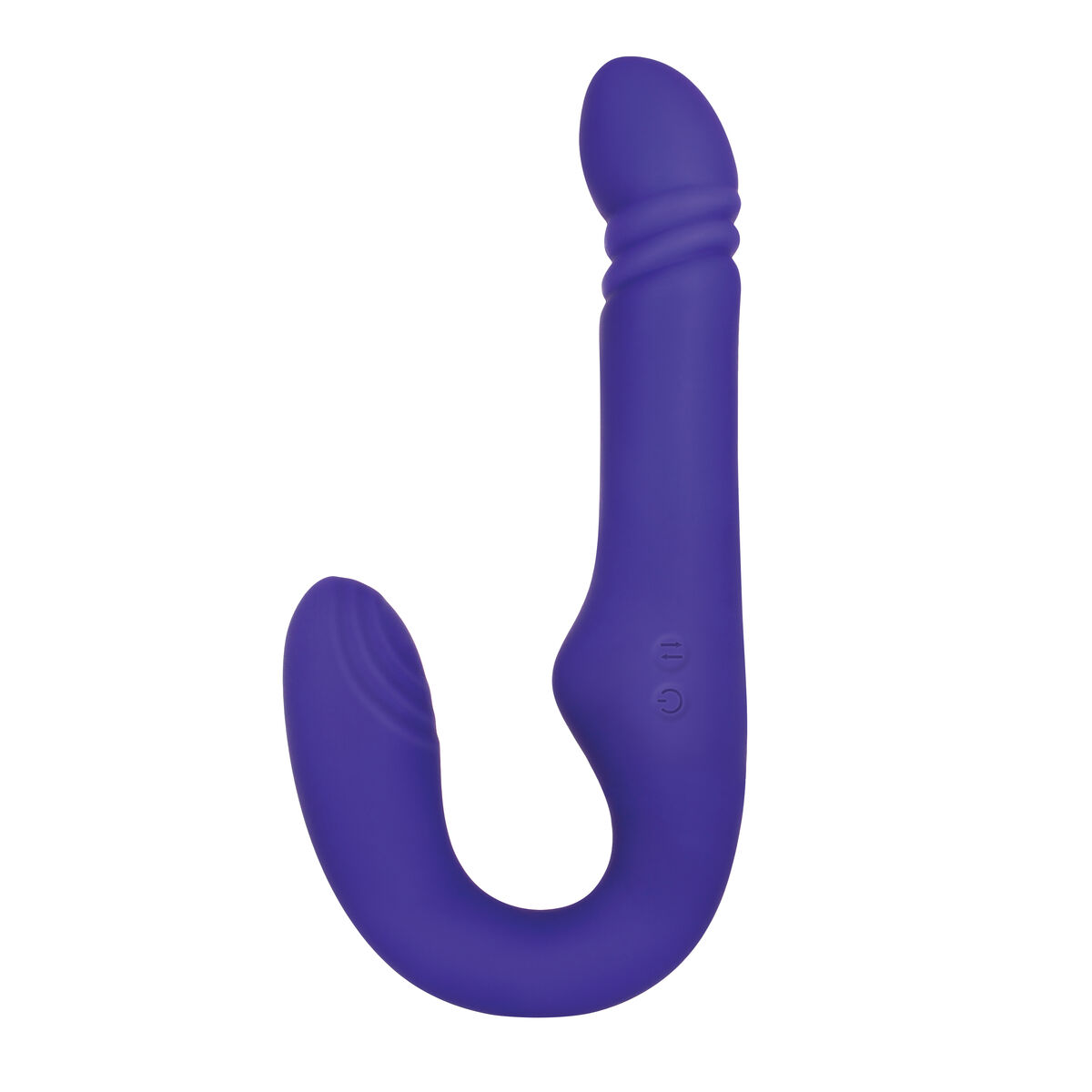 Double Penetration Stroker Adam & Eve Ultimate Thrusting Strapless Purple