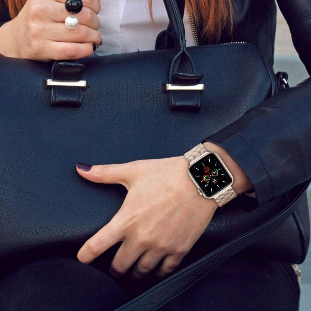 Tech-protect Milaneseband Apple Watch SE/6/5/4 42/44mm Silver