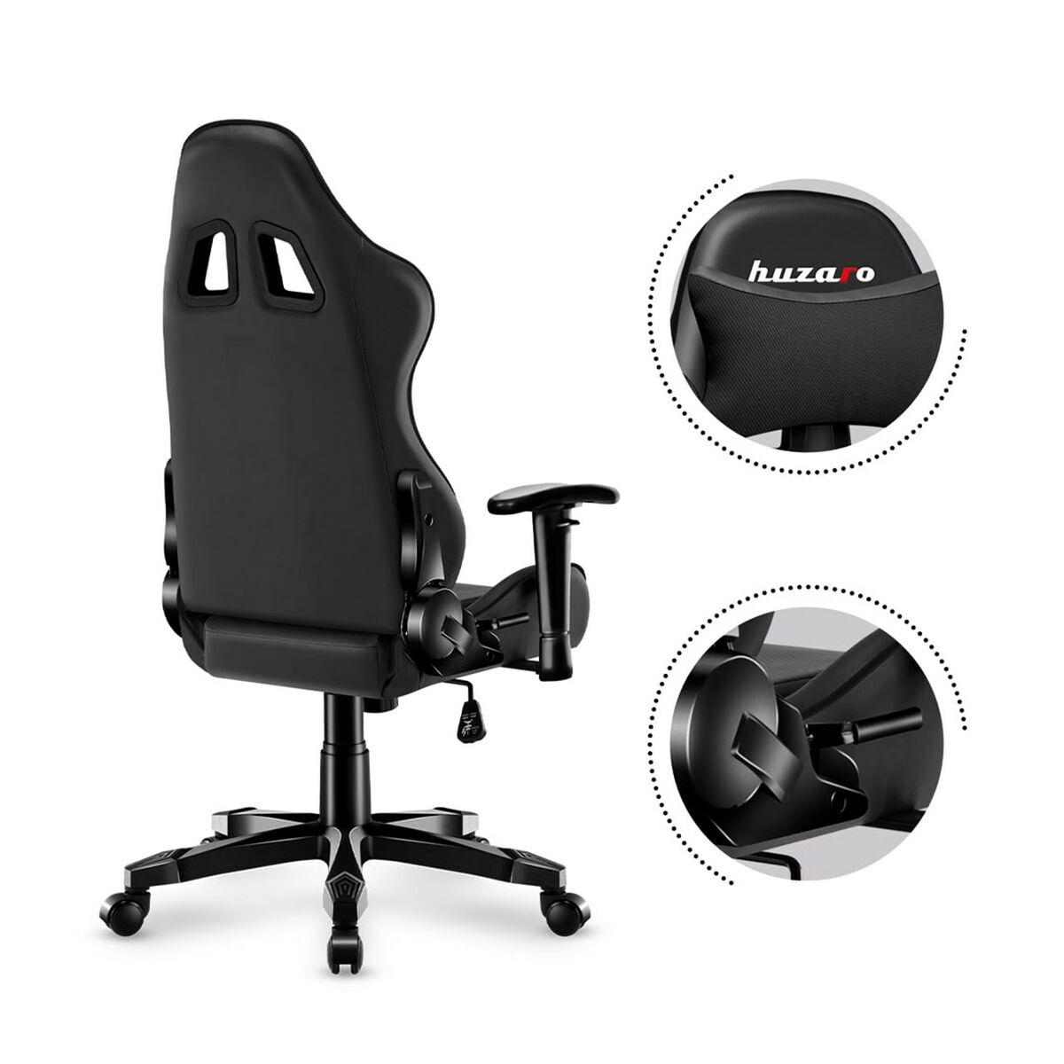 Gaming Chair Huzaro HZ-Ranger 6.0 Black Black Gaming Chair Huzaro HZ-Ranger 6.0 Black Black