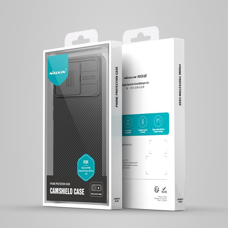 Nillkin Camshield Case Xiaomi Redmi Note K70E / Poco X6 Pro 5G Black