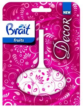 Brait Kostka toaletowa Decor 1-fazowa do WC Fruits  40g